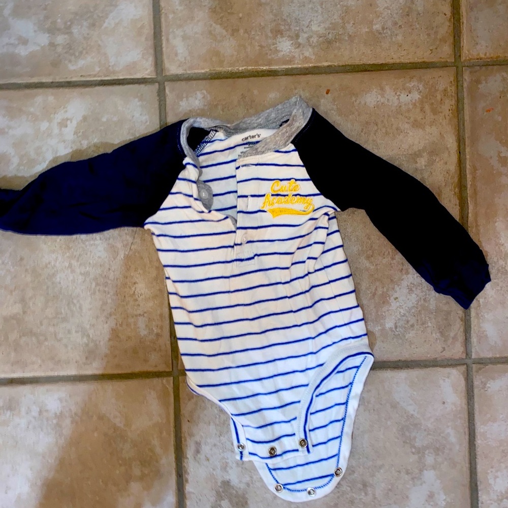 Cute Academy Long Sleeve Onesie